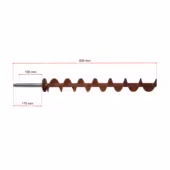 Ślimak Żmijka 830 mm do Podajnika Stalowy - 2