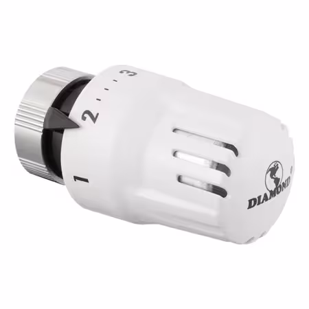 Głowica termostatyczna model 398 MINI biała M30x1,5-6H