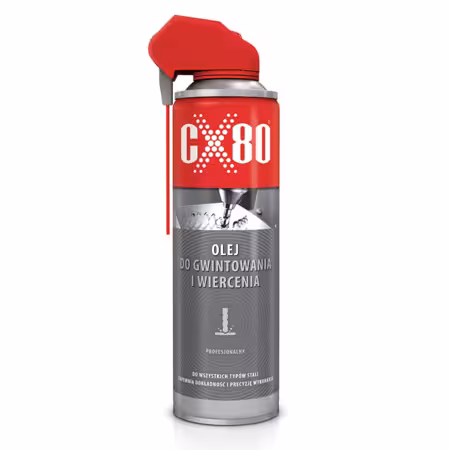CX80 olej do gwintowania i wiercenia 500ml duospray
