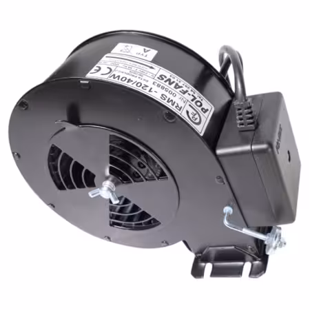 WENTYLATOR RMS-120/40W + kabel DMUCHAWA DO PIECA KOTŁA POL-FANS Oryginalny