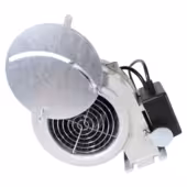 WENTYLATOR RMS-120 AL 80W + kabel 2mb, RAMKA A DMUCHAWA DO PIECA KOTŁA POL-FANS Oryginalny
