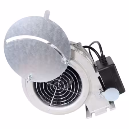 WENTYLATOR RMS-120 AL 80W + kabel 2mb, RAMKA A DMUCHAWA DO PIECA KOTŁA POL-FANS Oryginalny