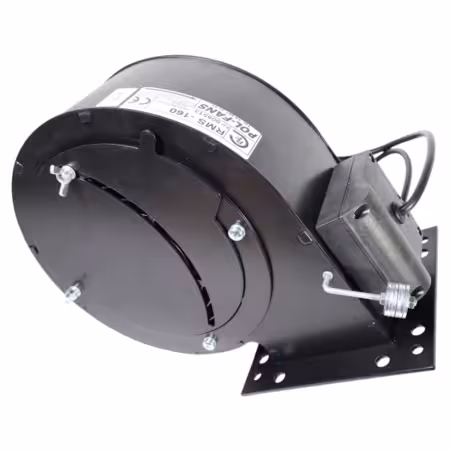 WENTYLATOR RMS-160 + kabel DMUCHAWA DO PIECA KOTŁA POL-FANS Oryginalny