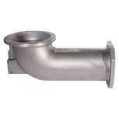 Kolano żeliwne obrotowe do podajników 35-75 kW pancerpol