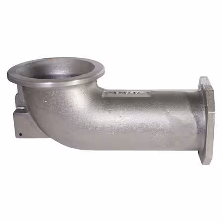 Kolano żeliwne obrotowe do podajników 35-75 kW pancerpol