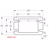 WENTYLATOR RMS-140/MAX + kabel 2mb, Ramka A, DMUCHAWA DO PIECA KOTŁA POL-FANS Oryginalny - 3