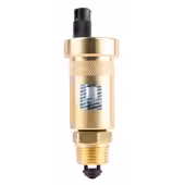Odpowietrznik automatyczny pionowy PrimoVent G3/8" z Aquastop i zaworem stopowym R1/2" - 2