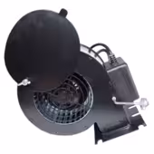 WENTYLATOR RMS-120 MAX 80W + kabel 2mb, RAMKA B DMUCHAWA DO PIECA KOTŁA POL-FANS Oryginalny - 2