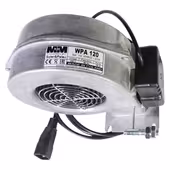 Dmuchawa WPA 120 wentylator pieca CO z klapą i kablem Oryginalny - 9