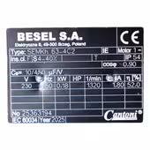 Silnik Besel SEMKh 63-4C2 0,18 kW – Oryginalny Silnik do Pieca z Podajnikiem - 6