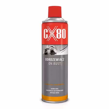 Odrdzewiacz błyskawiczny środek preparat na zardzewiałe śruby CX80 On Rust 500ml