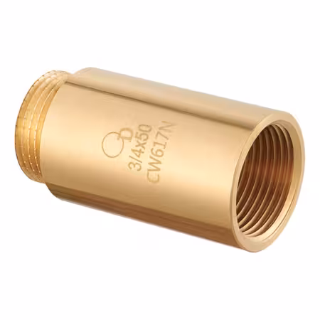 Przedłużka GW/GZ 1" 50 mm DN25 złączka mosiężna