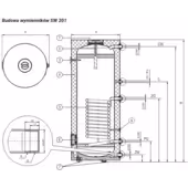 Bojler Kospel stojący 200l - 3
