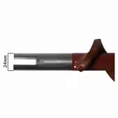 Ślimak palnika obrotowego 35-50kW L= 1007 mm do kotła pieca żmijka | Zwoje rozprężne PREMIUM - 3