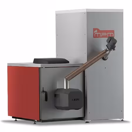 MPM Econergy, ecoTouch 860, 10kW z zasobnikiem wolnostojącym na pellet