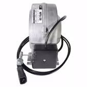 Dmuchawa wentylator pieca CO WPA 06 75W z klapą i kablem 1,2mb Oryginał - 2