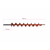 Ślimak podajnika palnik obrotowy L= 957 mm do kotła pieca 15–30 kW SAS i inne - 2