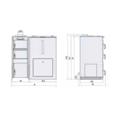 KAMEN KomfortPell na pellet 10kW - 4