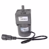 Motoreduktor z silnikiem LINIX YN70-15 i=150 70JB150G10 Do Pieca Podajnika Pelletu - 4